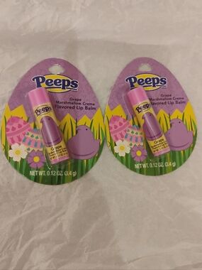 Peeps Grape Marshmallow Creme Lip Balm - Purple